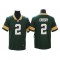 Green Bay Packers #2 Mason Crosby Green Vapor Untouchable Jersey