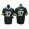 Green Bay Packers #97 Kenny Clark Green Vapor Limited Jersey