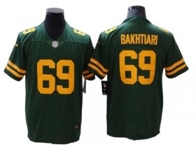 Green Bay Packers #69 David Bakhtiari 2021 Green Legend Vapor Limited Jersey