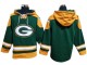 Green Bay Packers Green Lace-Up Pullover Hoodie