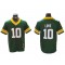 Green Bay Packers #10 Jordan Love Green Throwback Vapor F.U.S.E Limited Jersey