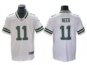 Green Bay Packers #11 Jayden Reed White Vapor Limited Jersey