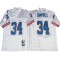 M&N Houston Oilers #34 Earl Campbell White 1980 Throwback Jersey