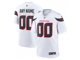 Custom Houston Texans White Vapor F.U.S.E. Limited Jersey