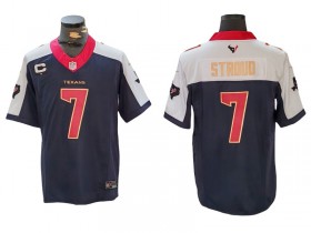 Houston Texans #7 C.J. Stroud Navy Gold Vapor F.U.S.E. Limited Jersey