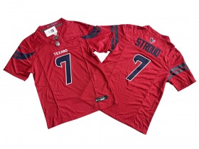 Houston Texans #7 C.J. Stroud Red Vapor F.U.S.E. Limited Jersey