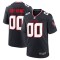 Custom Houston Texans Navy Vapor F.U.S.E. Limited Jersey