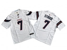 Houston Texans #7 C.J. Stroud White Vapor F.U.S.E. Limited Jersey