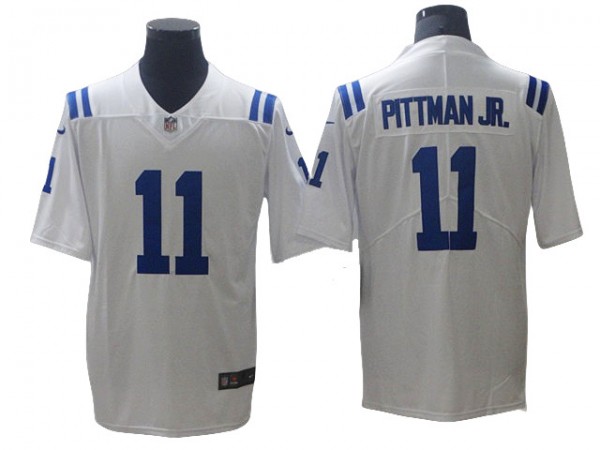 Indianapolis Colts #11 Michael Pittman Jr. White Vapor Limited Jersey