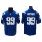 Indianapolis Colts #99 DeForest Buckner Royal Vapor Untouchable Limited Jersey