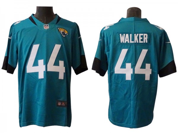 Jacksonville Jaguars #44 Travon Walker Teal Vapor Limited Jersey