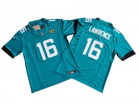 Jacksonville Jaguars #16 Trevor Lawrence Teal Vapor F.U.S.E. Limited Jersey