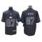 Kansas City Chiefs #87 Travis Kelce Black RFLCTV Limited Jersey