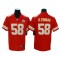 Kansas City Chiefs #58 Derrick Thomas Red Vapor Limited Jersey