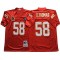 M&N Kansas City Chiefs #58 Derrick Thomas Red Legacy Jersey