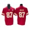 Kansas City Chiefs #87 Travis Kelce Red Vapor F.U.S.E. Limited Jersey