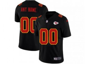 Custom Kansas City Chiefs Black Vapor Limited Jersey