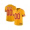 Custom Kansas City Chiefs Yellow Vapor Limited Jersey