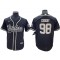 Las Vegas Raiders #98 Maxx Crosby Baseball Jersey - Gray/Black/Olive