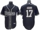 Las Vegas Raiders #17 Davante Adams Baseball Jersey - Black/Gray/White/Olive