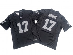 Las Vegas Raiders #17 Davante Adams Black Vapor F.U.S.E. Limited Jersey