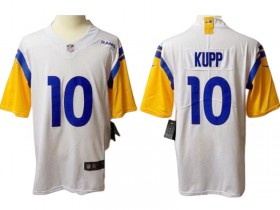 Los Angeles Rams #10 Cooper Kupp White Vapor Limited Jersey