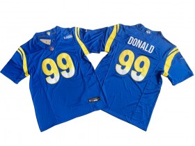 Los Angeles Rams #99 Aaron Donald Royal Vapor F.U.S.E. Limited Jersey