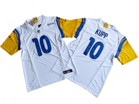 Los Angeles Rams #10 Cooper Kupp White Vapor F.U.S.E. Limited Jersey