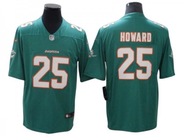 Miami Dolphins #25 Xavien Howard Aqua Vapor Limited Jersey