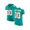 Custom Miami Dolphins Aqua Vapor Limited Jersey