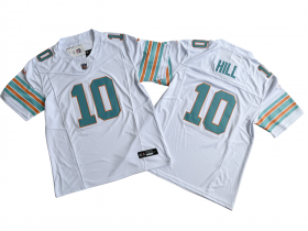 Miami Dolphins #10 Tyreek Hill White Alternate Vapor F.U.S.E. Limited Jersey