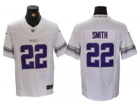 Minnesota Vikings #22 Harrison Smith White Alternate Vapor F.U.S.E. Limited Jersey