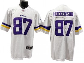 Minnesota Vikings #87 T.J. Hockenson White Vapor Limited Jersey