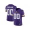 Custom Minnesota Vikings Purple Vapor Limited Jersey