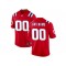 Custom New England Patriots Red Vapor Limited Jersey