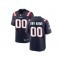 Custom New England Patriots Navy Vapor Limited Jersey