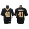 New Orleans Saints #41 Alvin Kamara Black Vapor Untouchable Limited Jersey