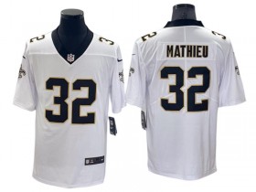 New Orleans Saints #32 Tyrann Mathieu White Vapor Limited Jersey