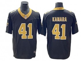 New Orleans Saints #41 Alvin Kamara Black Vapor F.U.S.E. Limited Jersey