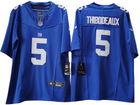New York Giants #5 Kayvon Thibodeaux Royal Vapor F.U.S.E. Limited Jersey
