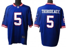 New York Giants #5 Kayvon Thibodeaux Royal Classic Vapor Limited Jersey