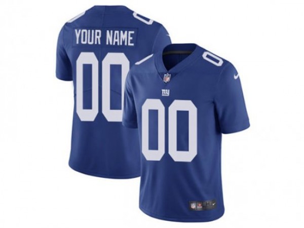 Custom New York Giants Royal Vapor Limited Jersey