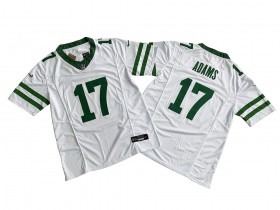 New York Jets #17 Davante Adams White Vapor F.U.S.E. Limited Jersey