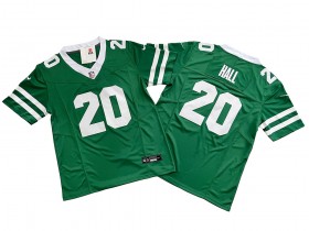 New York Jets #20 Breece Hall Green Vapor F.U.S.E. Limited Jersey