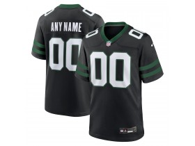 Custom New York Jets Black Vapor F.U.S.E. Limited Jersey