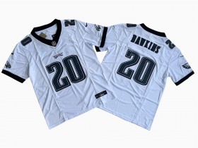 Philadelphia Eagles #20 Brian Dawkins White Vapor F.U.S.E. Limited Jersey