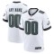 Custom Philadelphia Eagles White Vapor Limited Jersey