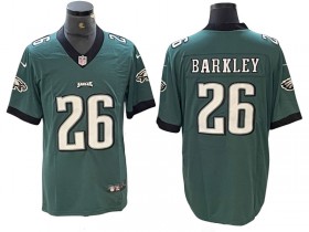 Philadelphia Eagles #26 Saquon Barkley Green Vapor Limited Jersey