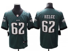 Philadelphia Eagles #62 Jason Kelce Green Vapor Limited Jersey 