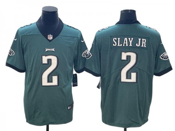 Philadelphia Eagles #2 Darius Slay Jr Green Vapor Limited Jersey